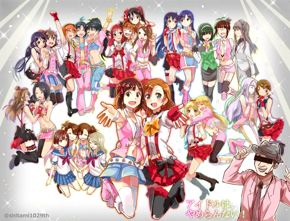 Gambar konser Idolmaster anime