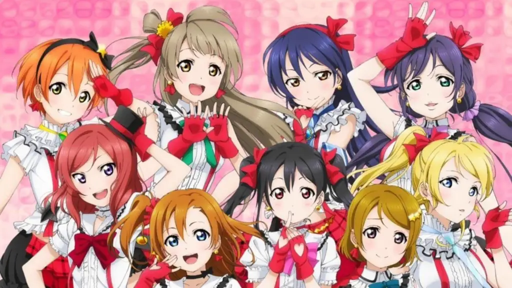 Gambar konser Love Live! yang meriah