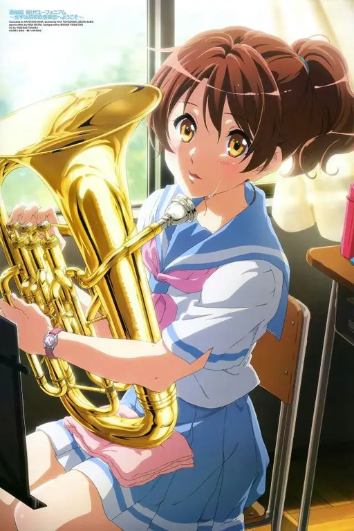 Gambar adegan konser dalam anime Euphonium