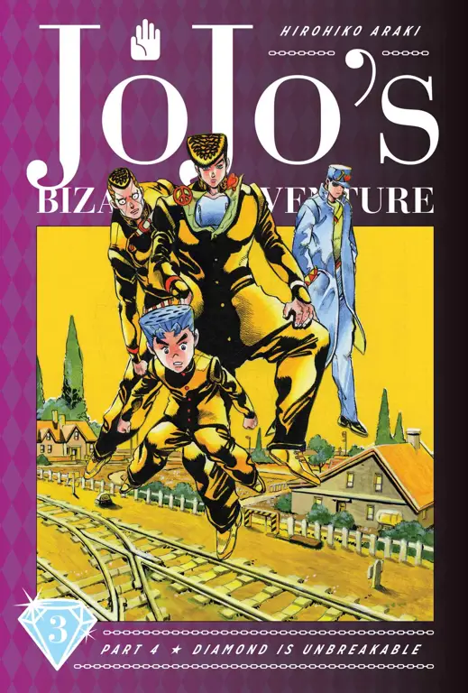 Gambar pemandangan kota Morioh dari JoJo Part 4