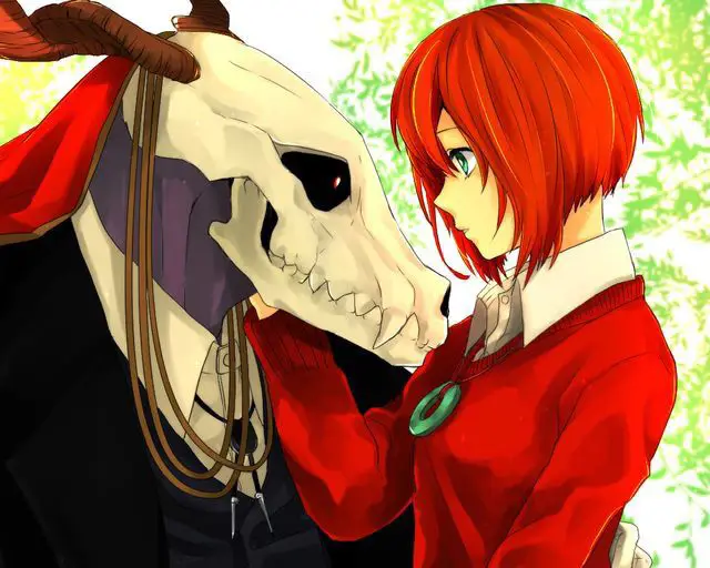 Adegan magis dari anime Mahou Tsukai no Yome