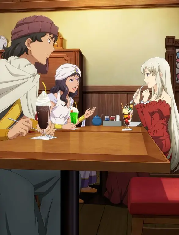 Interior restoran Isekai Nobu yang unik dan fantastis