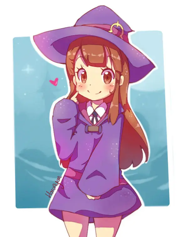 Gambar anime Little Witch Academia