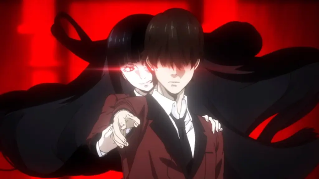 Adegan menegangkan dari anime Kakegurui