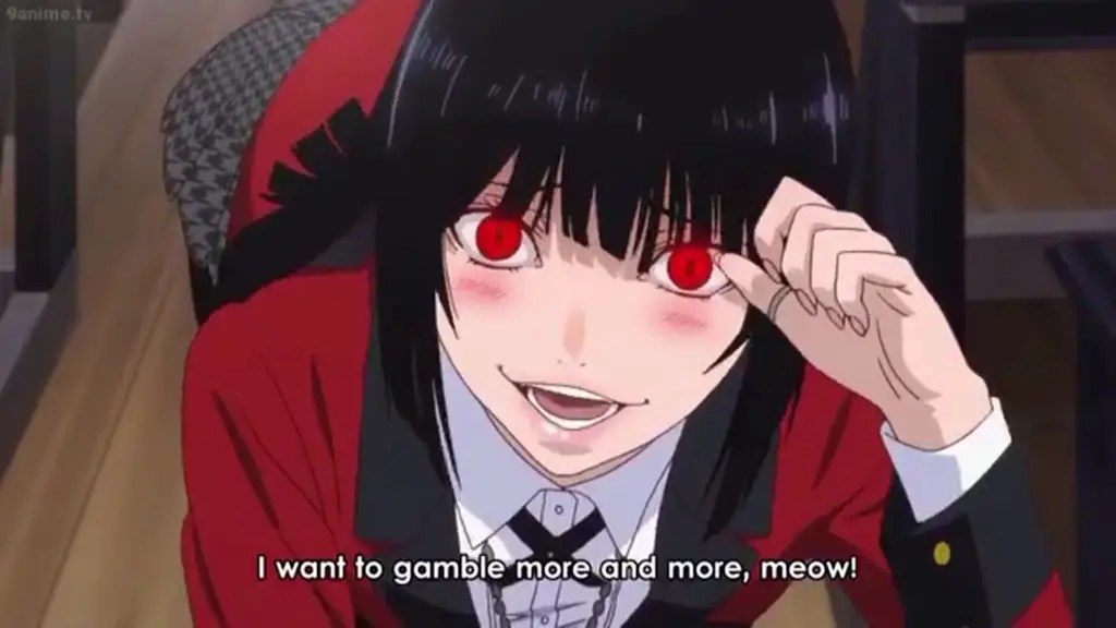 Adegan menarik dari anime Kakegurui