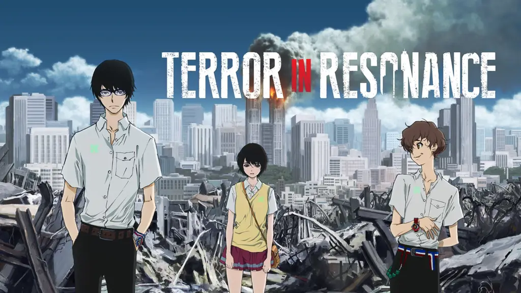 Adegan menegangkan dari anime Terror in Resonance