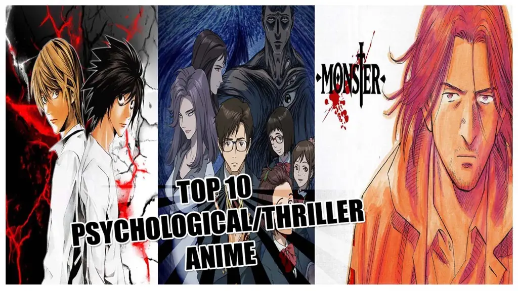 Suasana Menegangkan dalam Anime Thriller Gambar anime thriller dengan suasana mencekam
