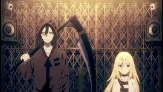 Gambar adegan menarik dari anime Satsuriku no Tenshi