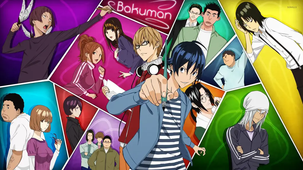 Adegan menarik dari anime Bakuman season 3 episode 8