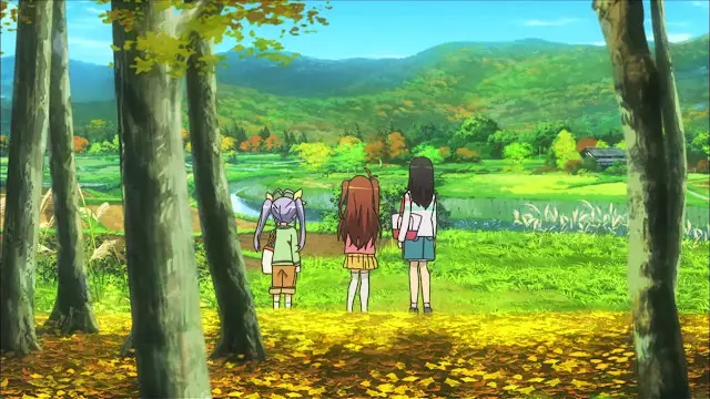 Adegan menenangkan di Non Non Biyori