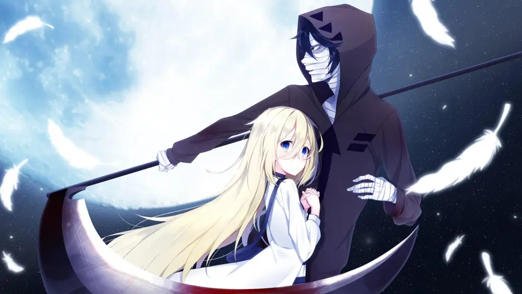 Gambar pemandangan dari anime Satsuriku no Tenshi