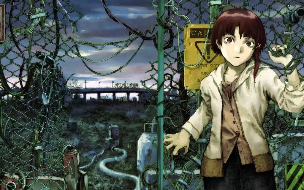 Visualisasi dunia Wired dalam Serial Experiments Lain