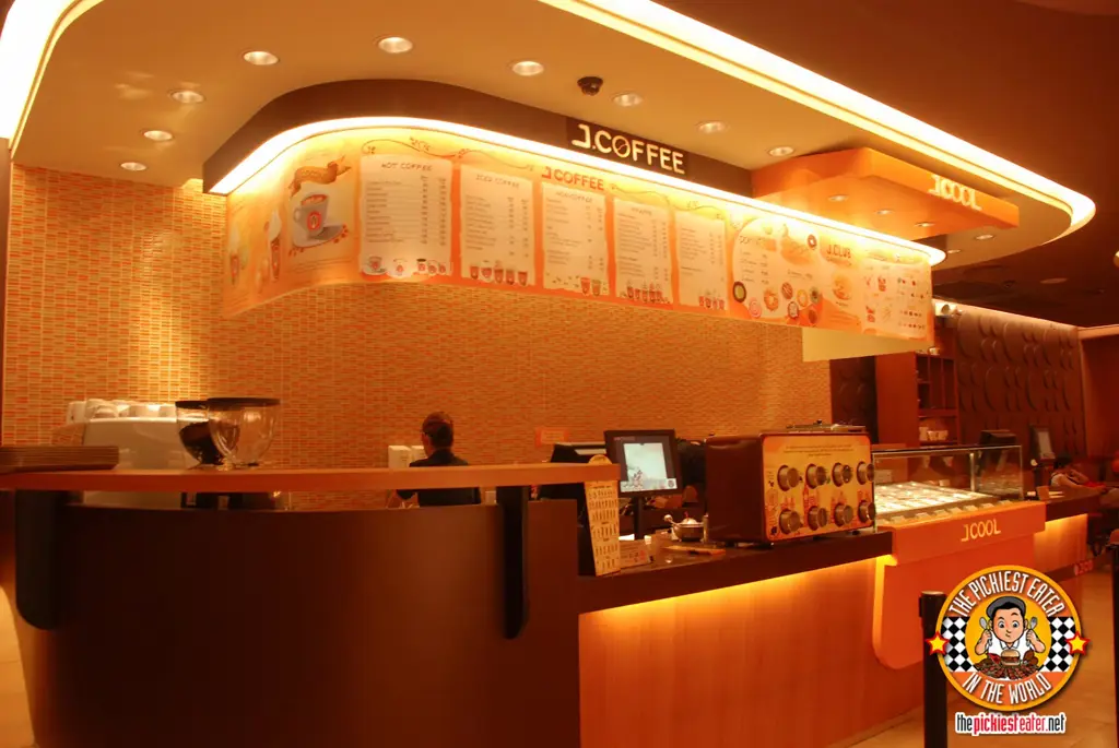 Interior JCO Donuts & Coffee di Bandar Lampung