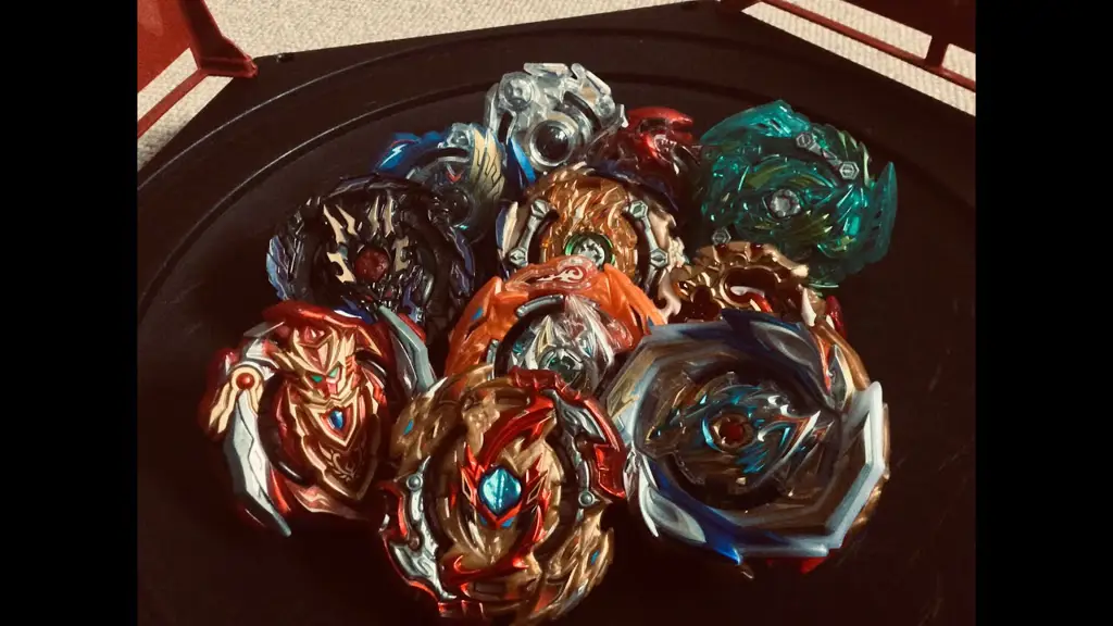 Gambar adegan turnamen Beyblade