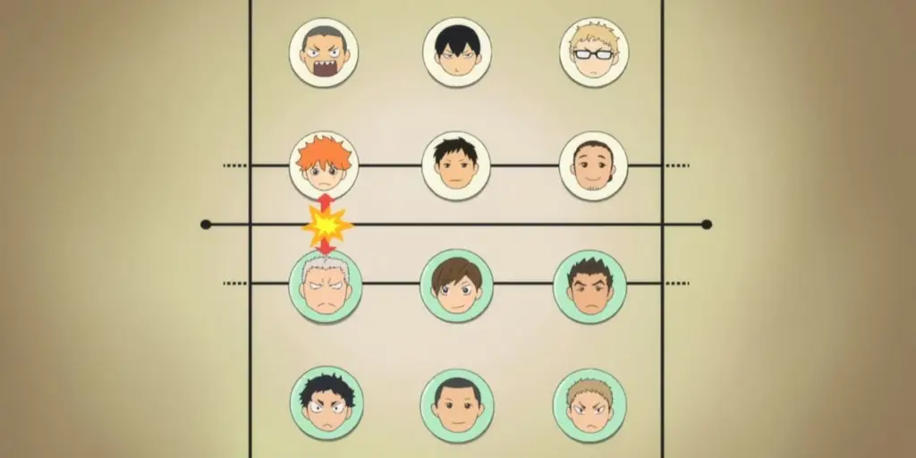 Pertandingan voli seru dalam anime Haikyuu!!