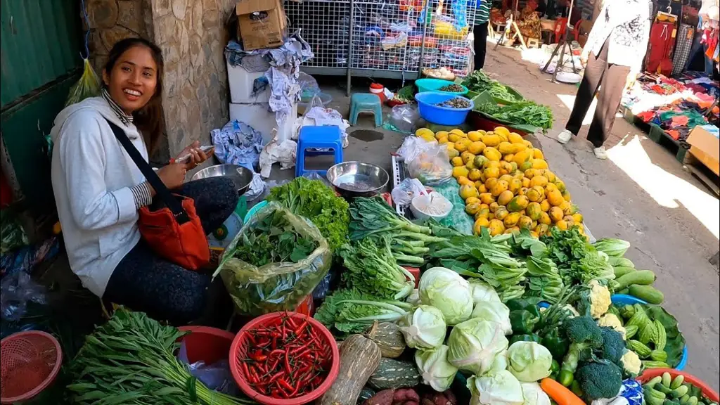 Pasar tradisional Kamboja