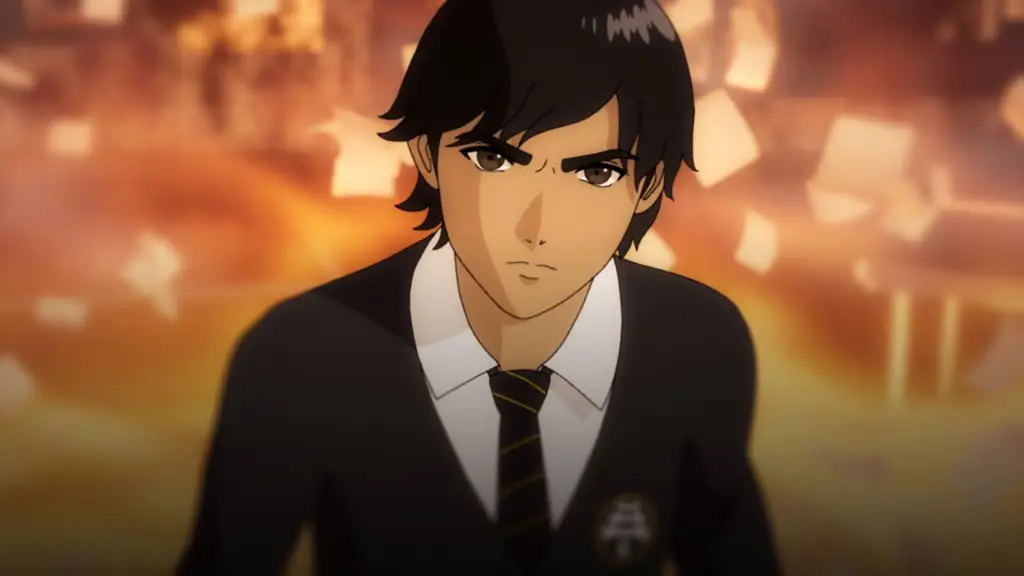 Adegan kehidupan sekolah di anime