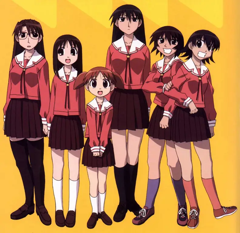 Gambar latar sekolah Azumanga Daioh