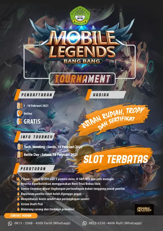 Gambar turnamen Mobile Legends: Bang Bang