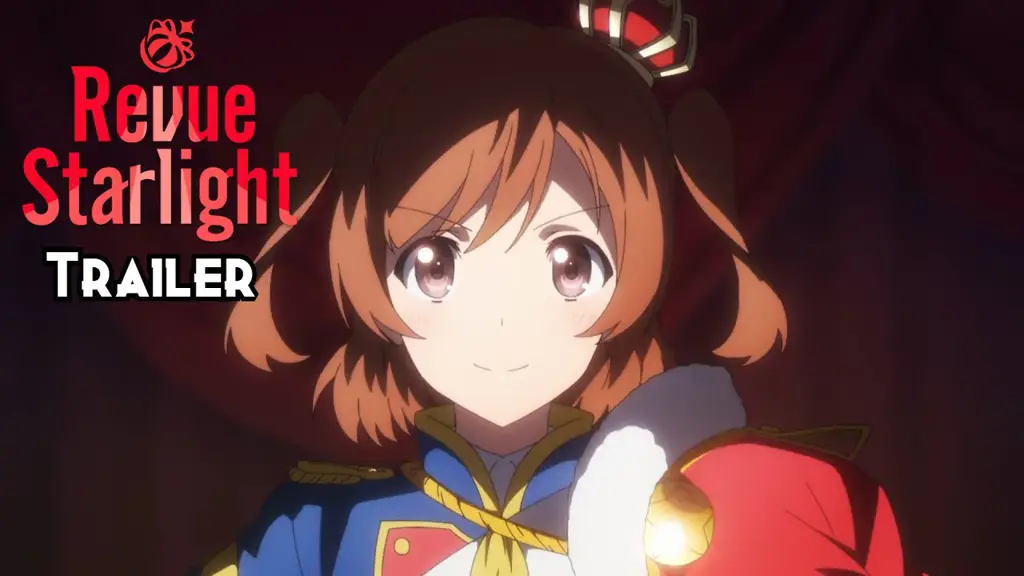 Adegan pertunjukan panggung dalam anime Shoujo Kageki Revue Starlight