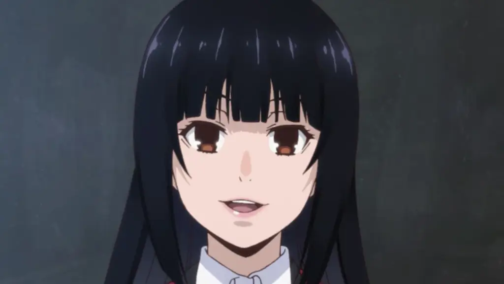 Adegan menegangkan dari anime Kakegurui