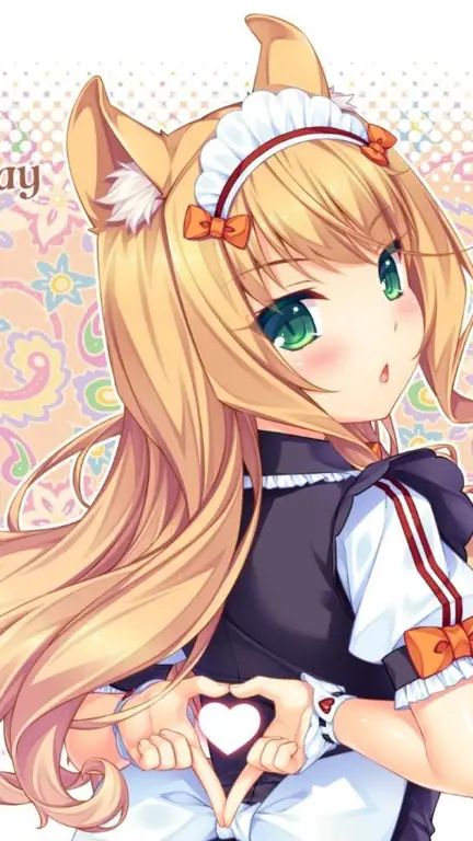 Pemandangan indah di anime Nekopara