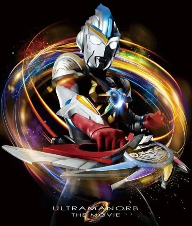 Gambar Ultraman Orb dengan subtitle Indonesia