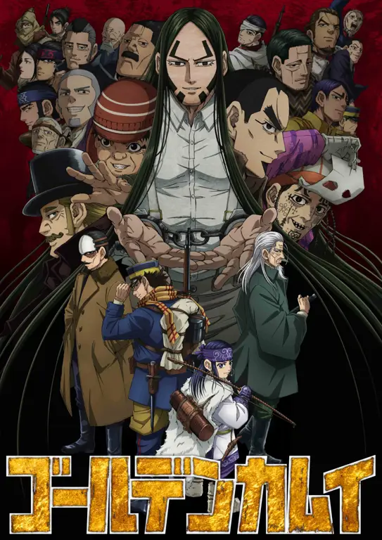 Karakter-karakter utama dalam anime Golden Kamuy