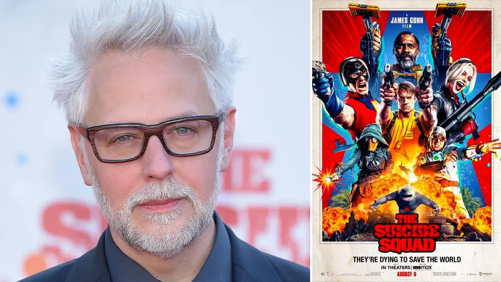 Sutradara James Gunn dalam pembuatan film The Suicide Squad