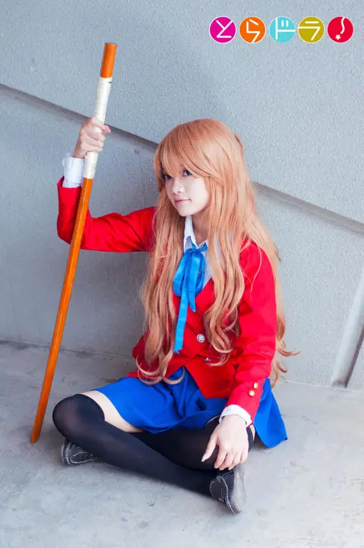 Gambar Taiga Aisaka dari anime Toradora!