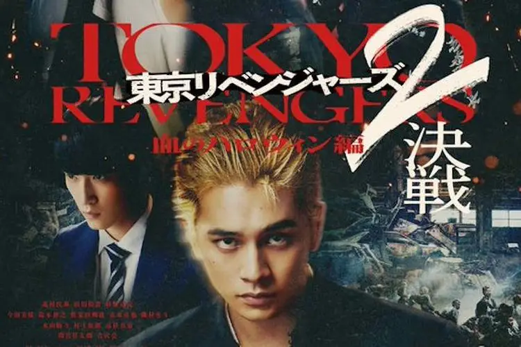 Adegan Takemichi Hanagaki dalam film live action Tokyo Revengers