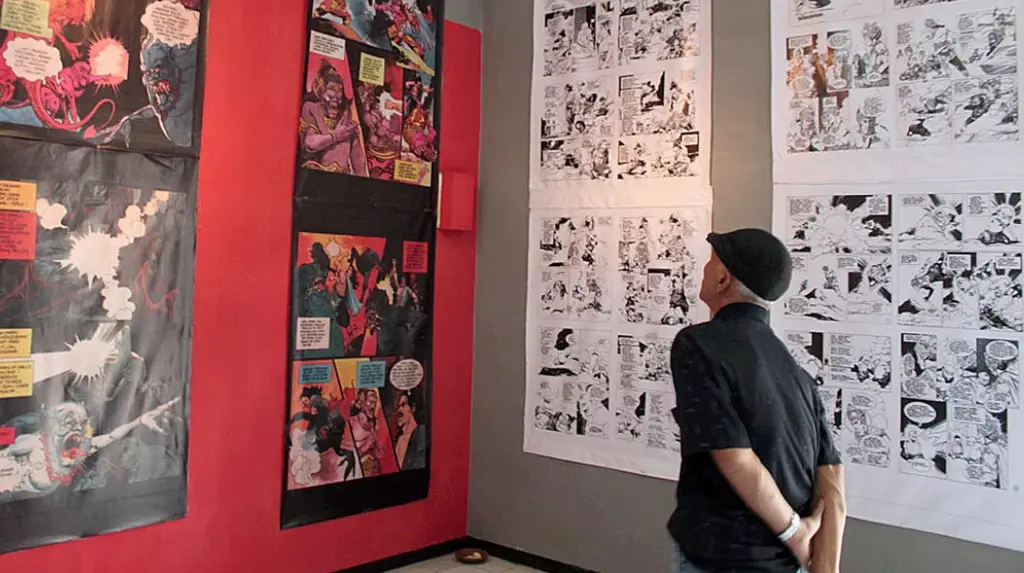 Antarmuka situs web Komiknesia