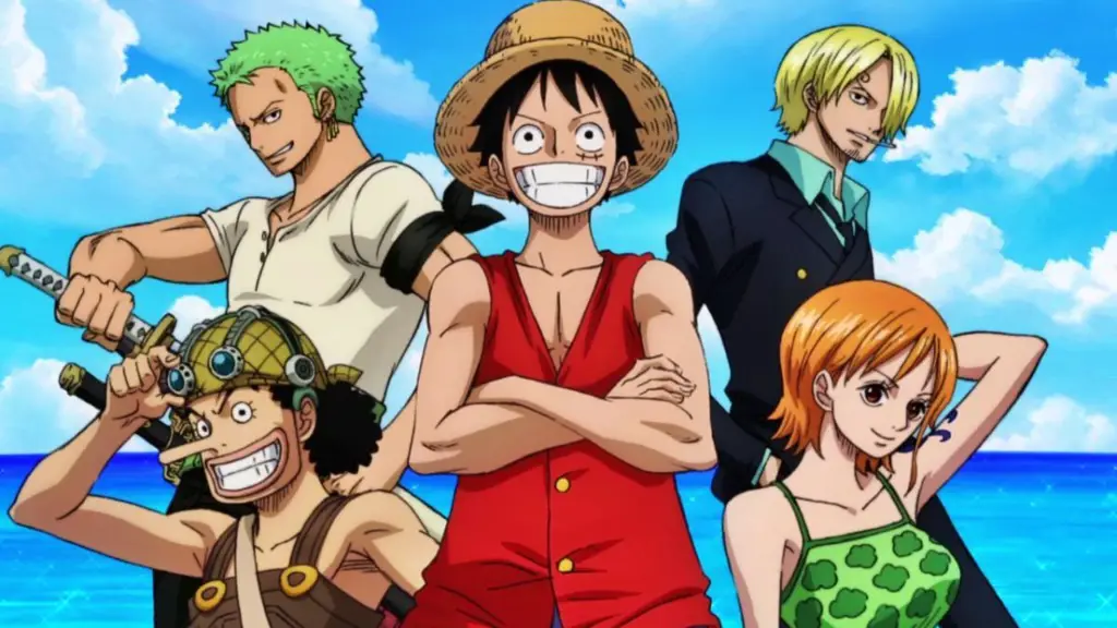 Gambar tanggal rilis episode One Piece