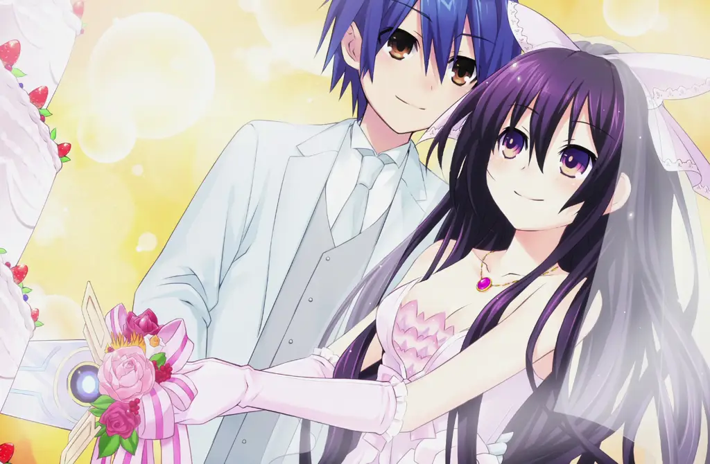 Tangkapan layar anime Date A Live