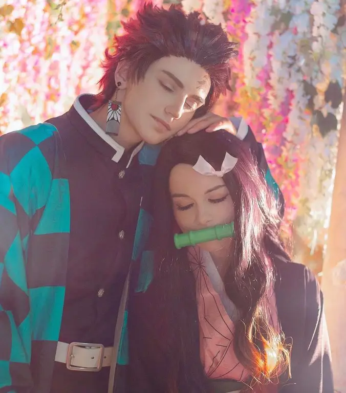 Tanjiro dan Nezuko Kamado, kakak beradik dalam Kimetsu no Yaiba