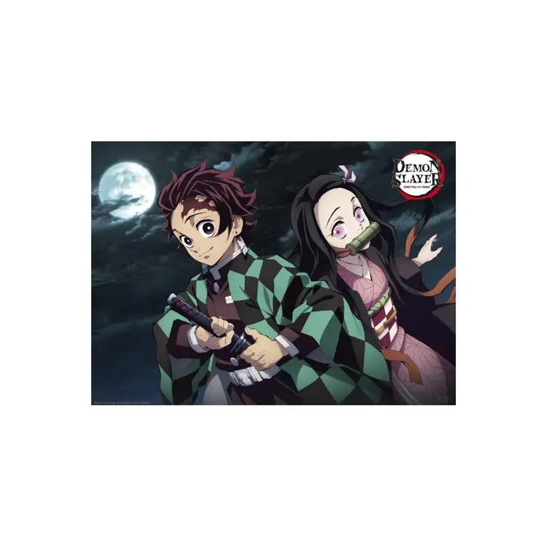 Tanjiro dan Nezuko dalam Demon Slayer