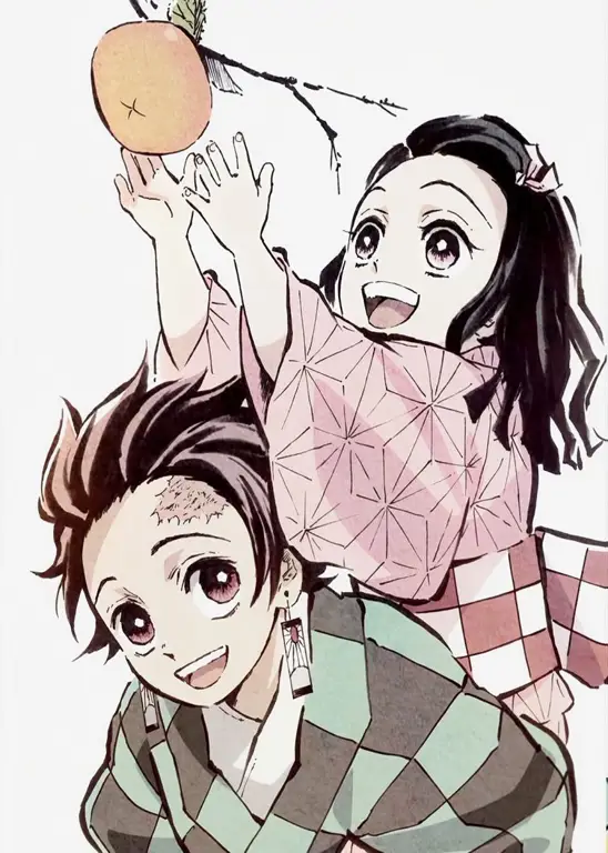 Tanjiro dan Nezuko Kamado