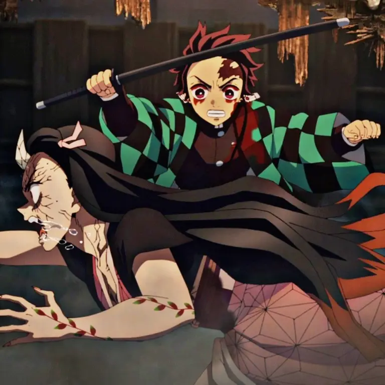 Gambar Tanjiro dan Nezuko dari Demon Slayer