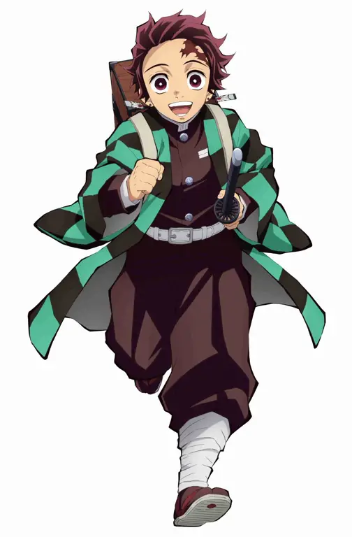 Tanjiro Kamado, tokoh utama Demon Slayer Tanjiro Kamado dari Demon Slayer