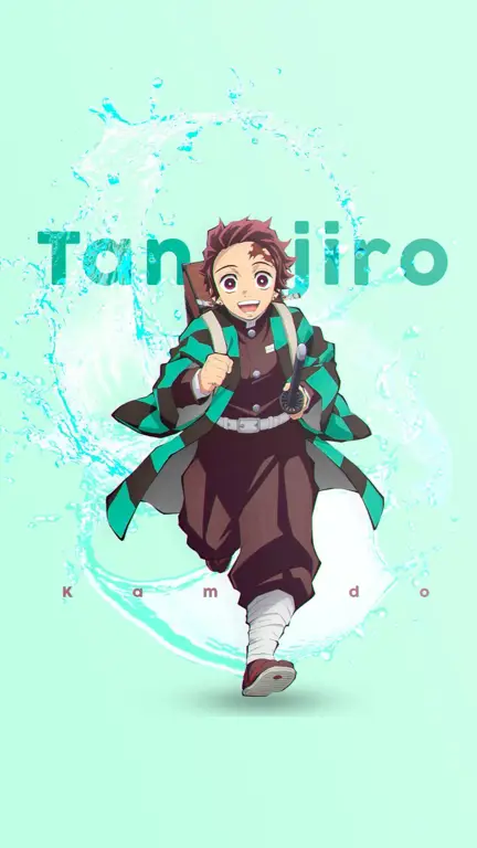 Wallpaper Tanjiro dari Kimetsu no Yaiba