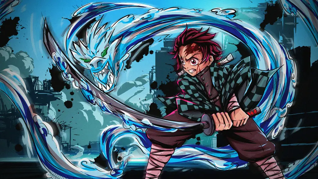 Gambar Tanjiro Kamado, tokoh utama Demon Slayer