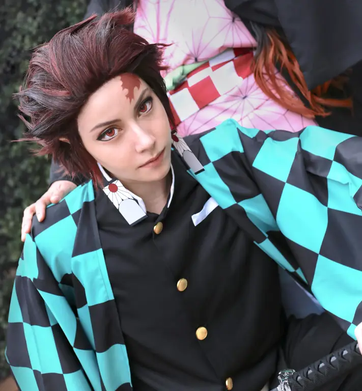 Tanjiro si Pemburu Iblis Gambar Tanjiro Kamado, karakter utama Demon Slayer