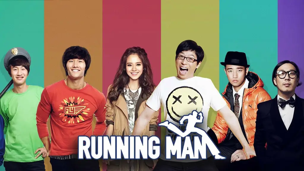 Gambar-gambar permainan seru dalam Running Man episode 100