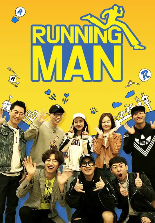 Adegan permainan seru dalam Running Man