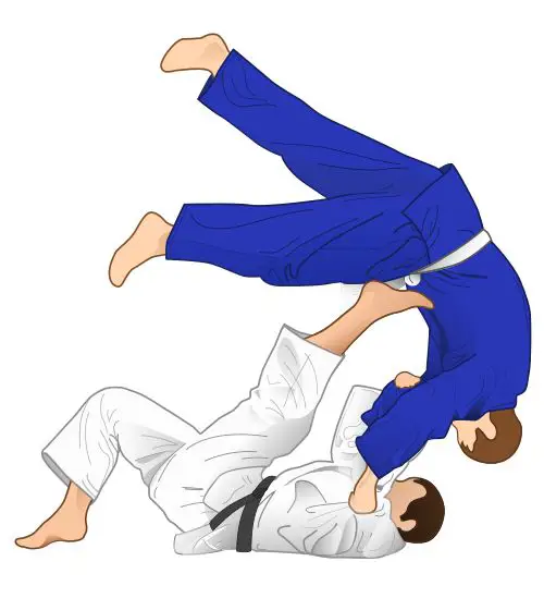 Gambar animasi teknik-teknik Judo