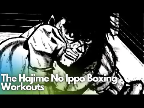 Ilustrasi berbagai teknik tinju dalam manga Hajime no Ippo