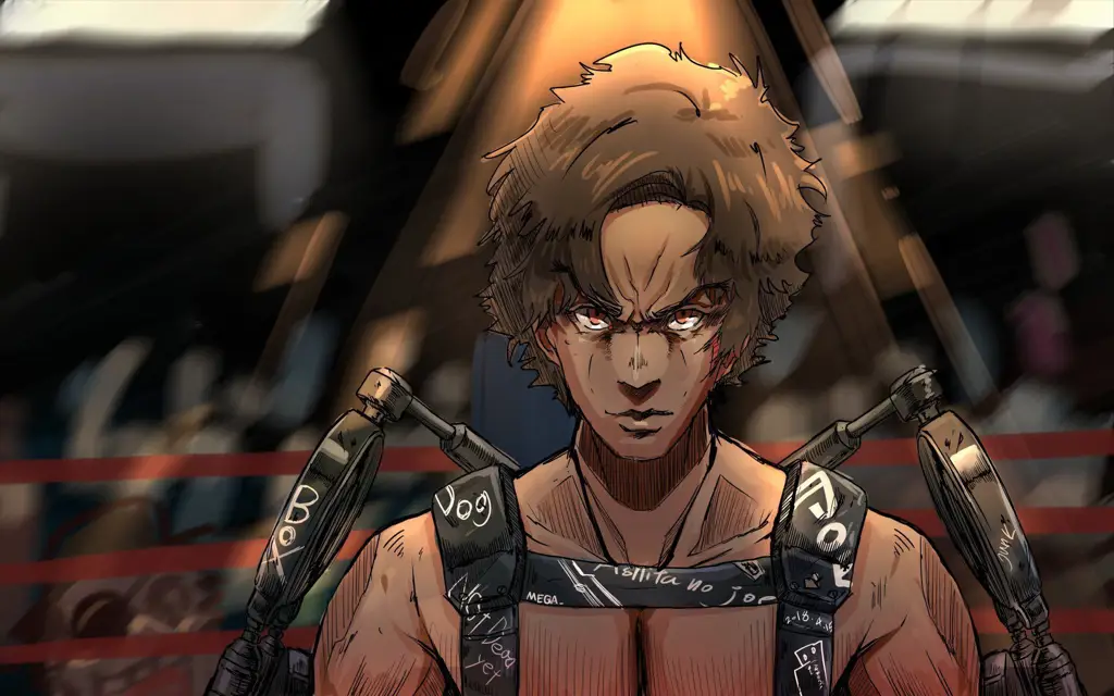 Ilustrasi teknologi Gear dalam Megalo Box