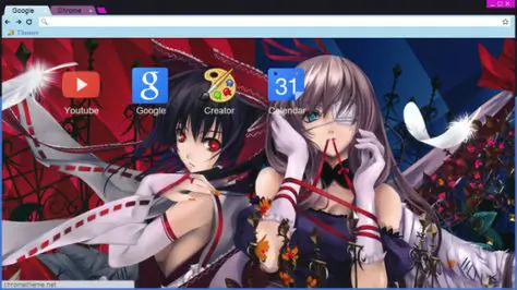 Tema Chrome Anime gelap