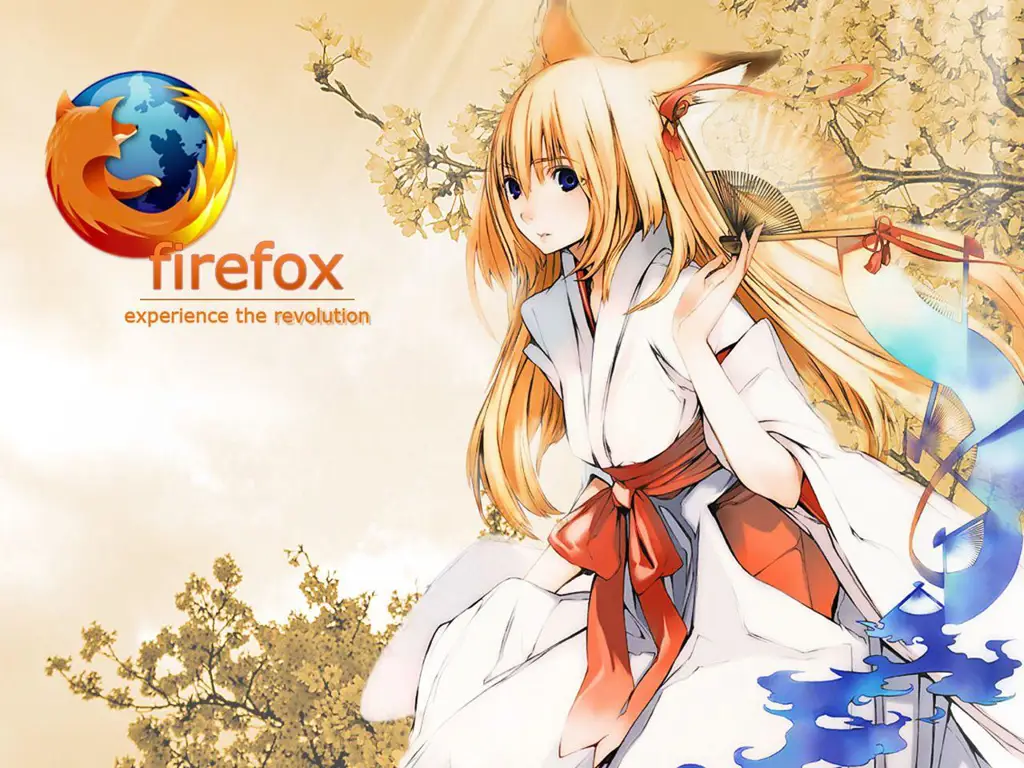 Tema Firefox dengan pemandangan anime yang indah