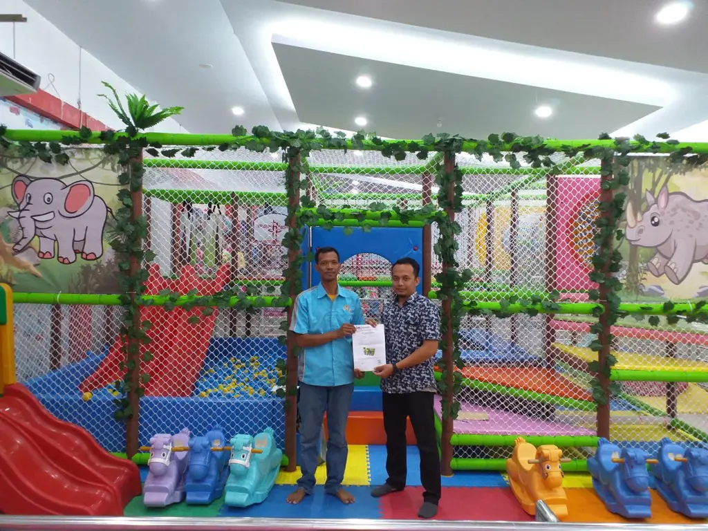 Contoh tempat bermain indoor di Bandar Lampung